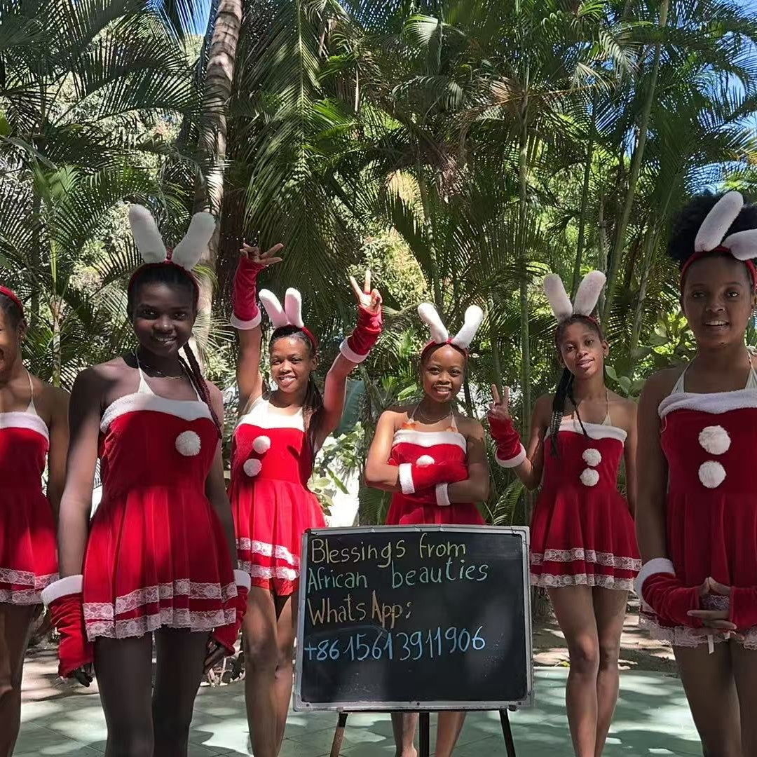 African Red Rabbit Girl Team